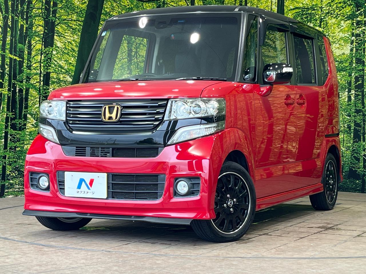 2014 Honda N BOX Custom 2-Tone Color Style G Special Edition Turbo SS Package