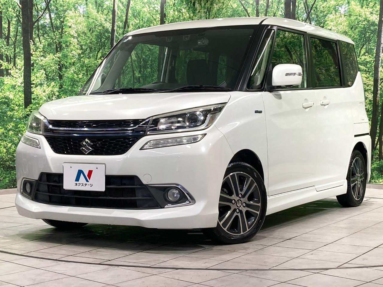 2016 Suzuki Solio Bandit Hybrid Hybrid SV Dual Camera Brake Support equipped vehicle