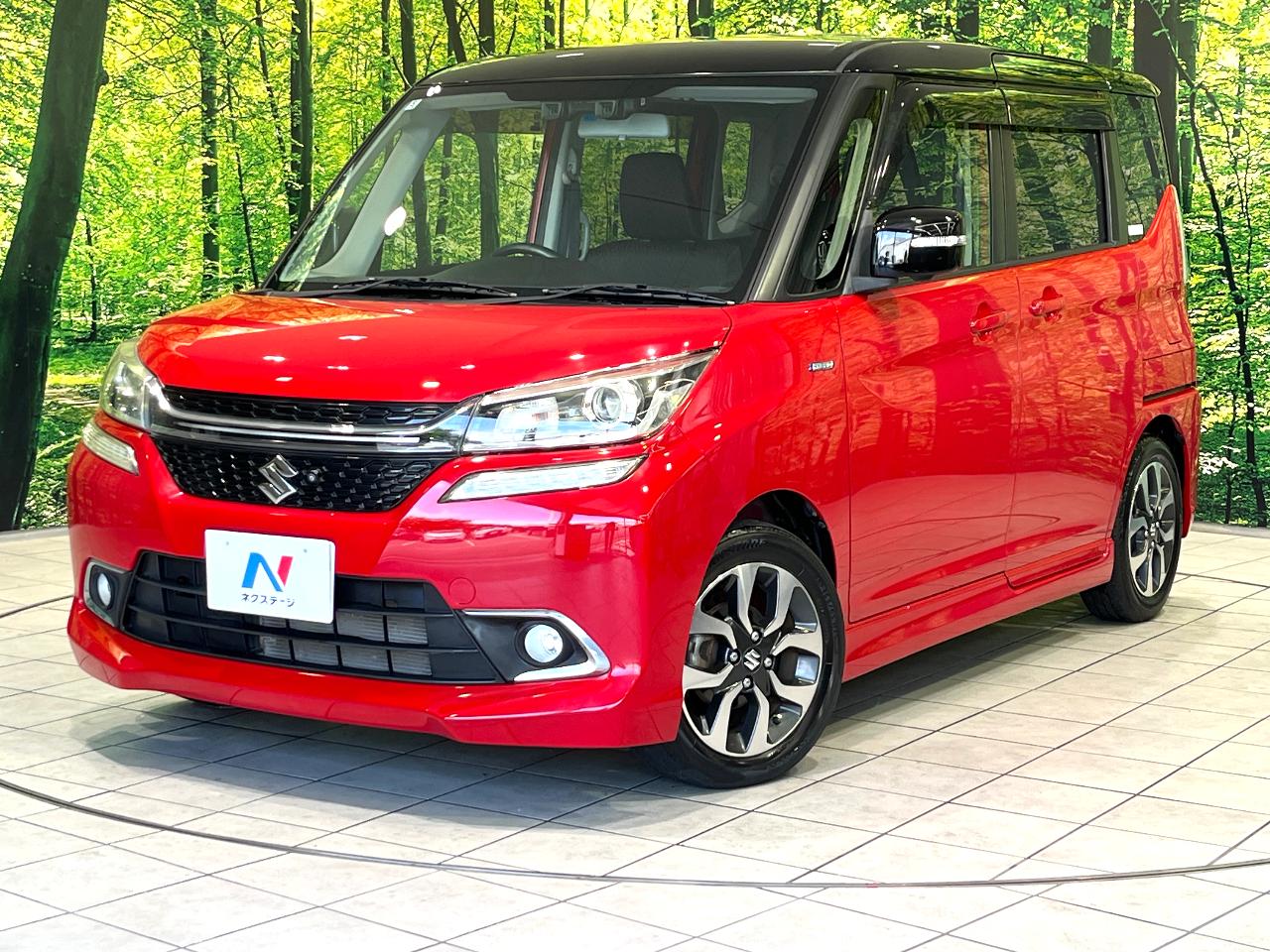 2016 Suzuki Solio Bandit Hybrid MV Dual Camera Brake Support equipped vehicle