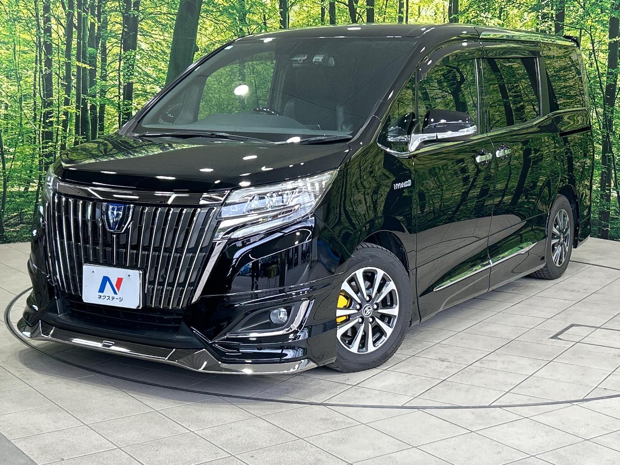2019 Toyota Esquire Hybrid Hybrid Gi Premium Package Black Tailored