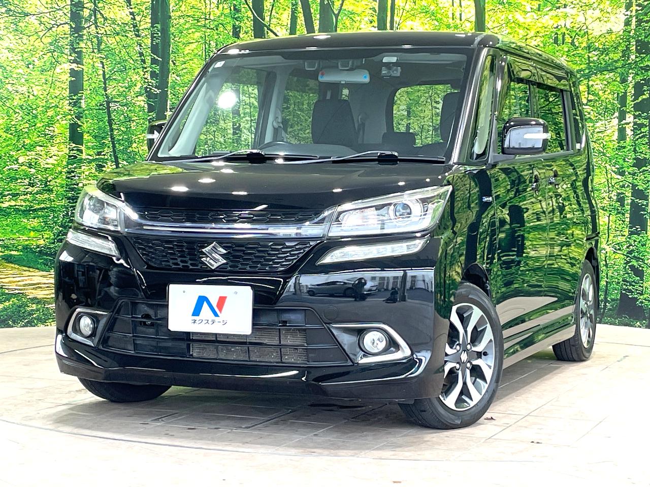 2017 Suzuki Solio Bandit Hybrid Hybrid SV Dual Camera Brake Support equipped vehicle
