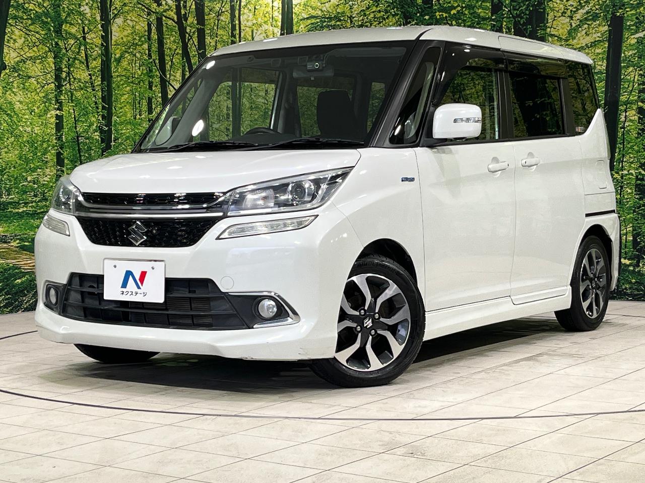 2018 Suzuki Solio Bandit Hybrid MV Dual Camera Brake Support equipped vehicle