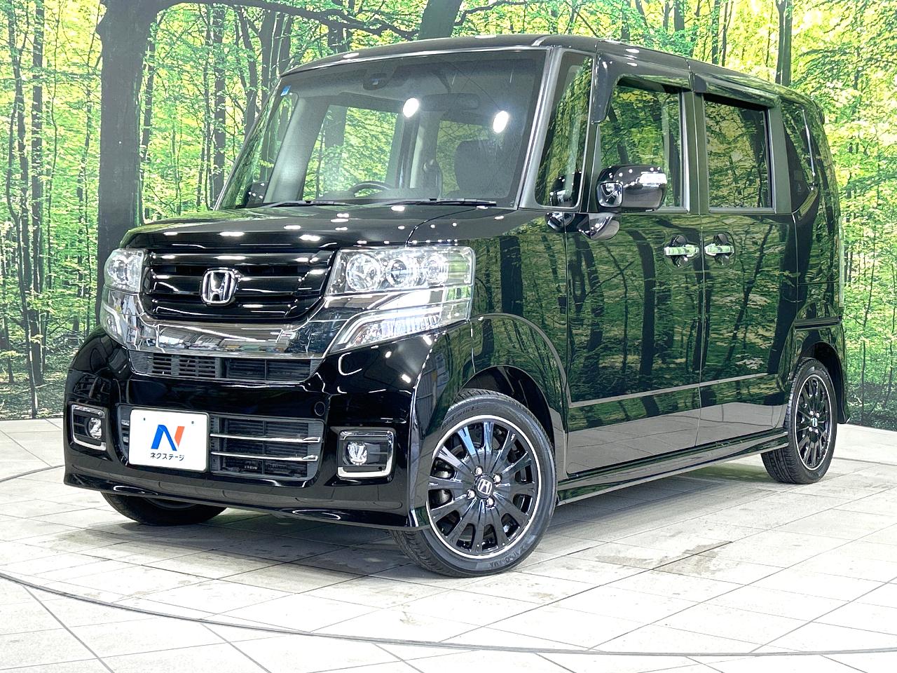 2017 Honda N BOX Custom G Special Edition Turbo SS Black Style Package