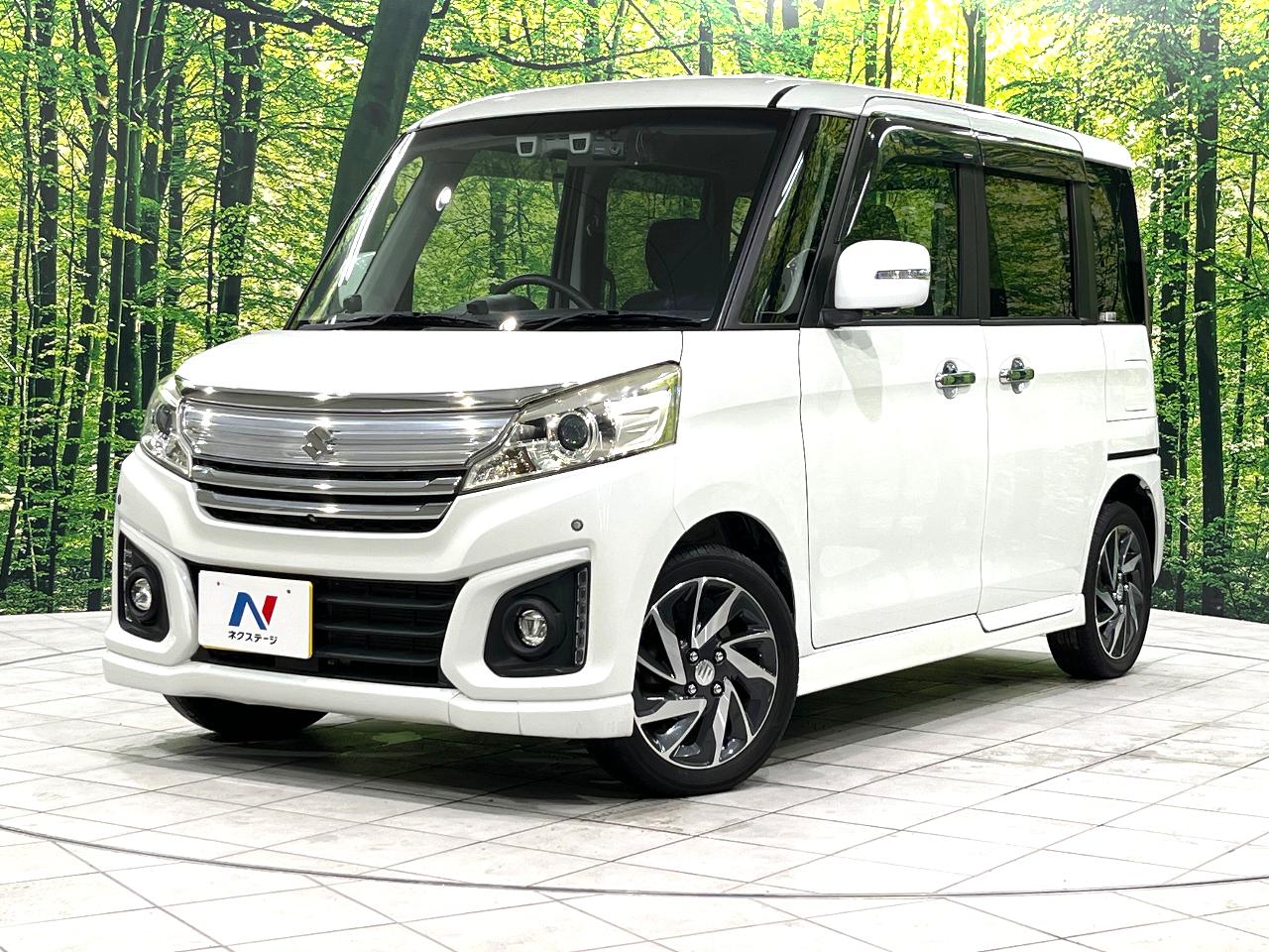 2015 Suzuki Spacia Custom XS Turbo Dual Camera Brake Support equipped vehicle