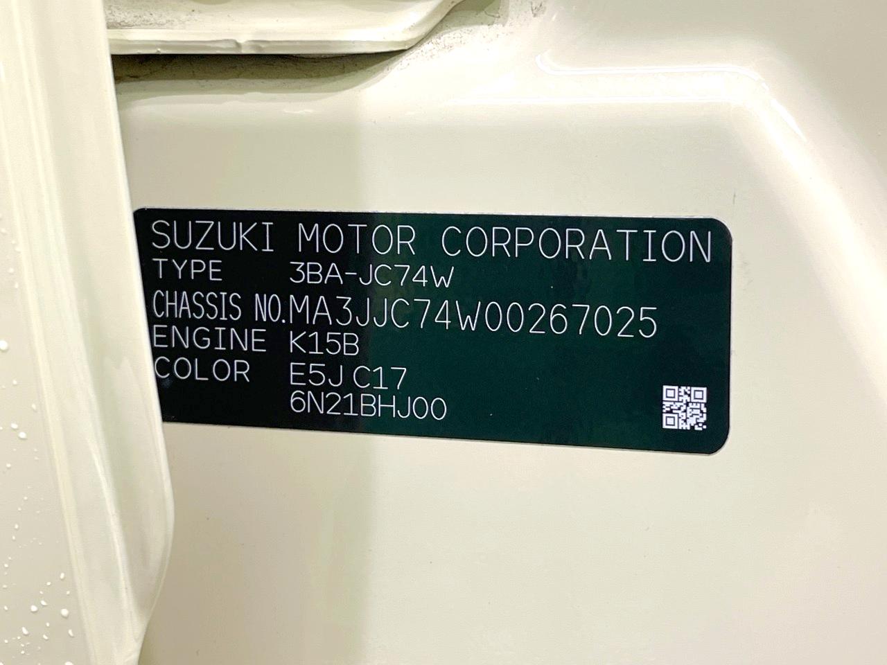 2025 Suzuki Jimny Nomade FC