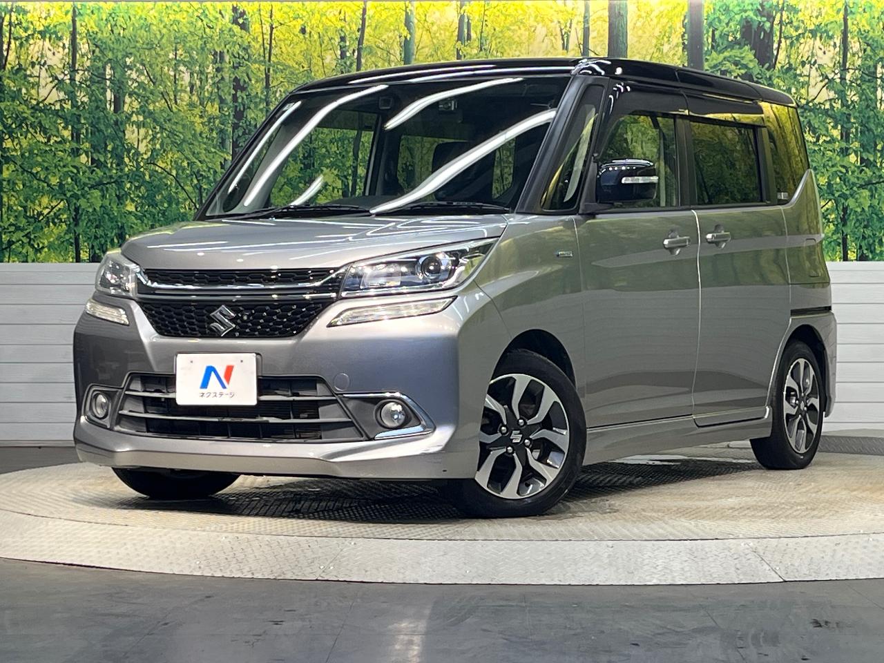 2018 Suzuki Solio Bandit Hybrid MV Dual Camera Brake Support equipped vehicle