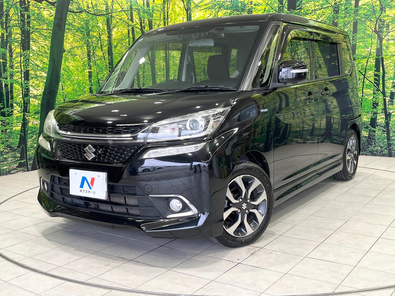2018 Suzuki Solio Bandit Hybrid MV Dual Camera Brake Support equipped vehicle
