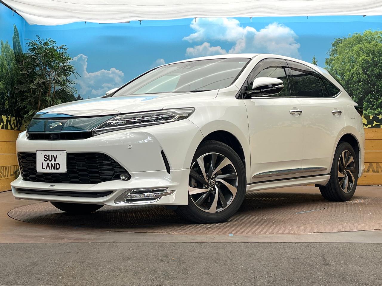 2017 Toyota Harrier Progress Metal and Leather Package
