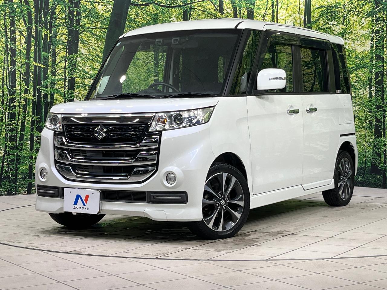2017 Suzuki Spacia Custom Z Turbo Dual Camera Brake Support equipped car