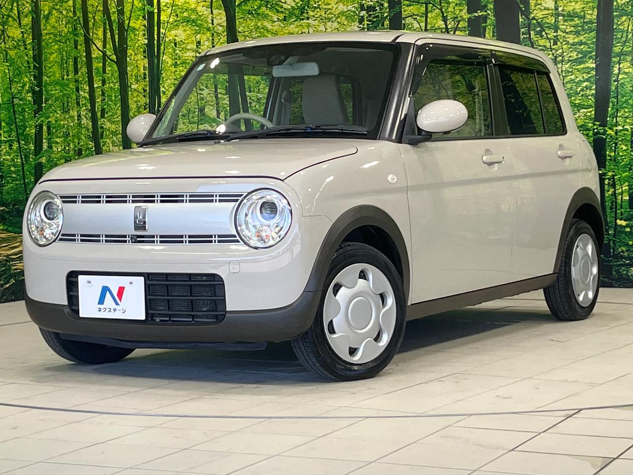 2015 Suzuki Alto Lapin S with 360° camera and memory navigation system