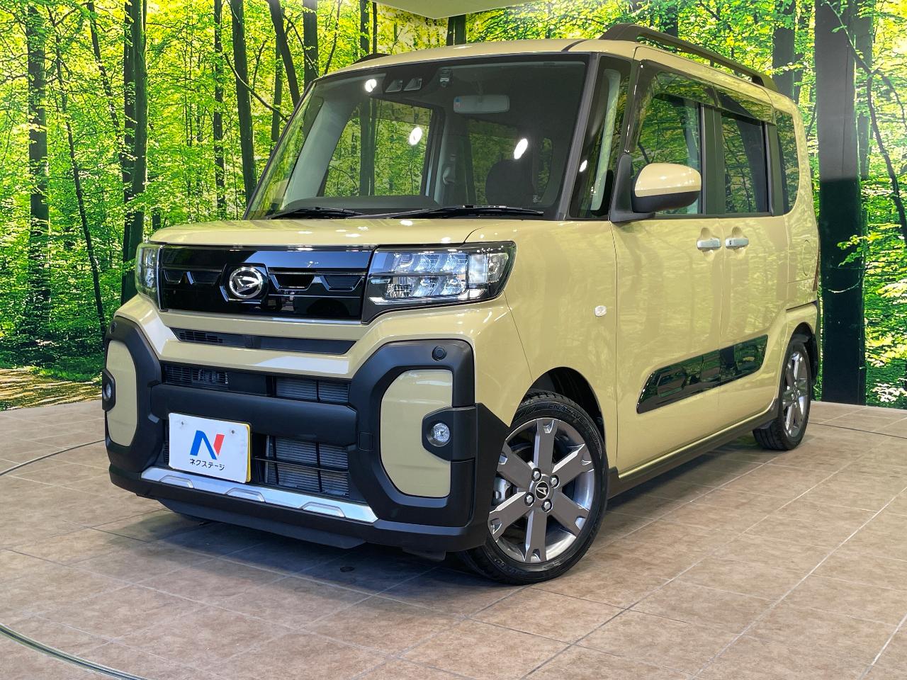 2023 Daihatsu Tanto Fun Cross Funky Star Turbo eco IDLE non-equipped vehicle