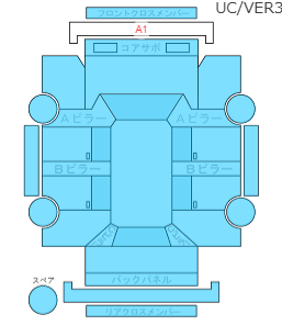 Body condition diagram (damage marks, Japanese labels)