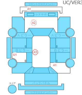 Body condition diagram (damage marks, Japanese labels)
