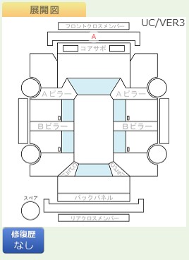 Body condition diagram (damage marks, Japanese labels)