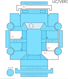 Body condition diagram (damage marks, Japanese labels)