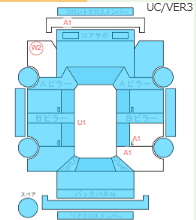 Body condition diagram (damage marks, Japanese labels)