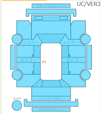 Body condition diagram (damage marks, Japanese labels)