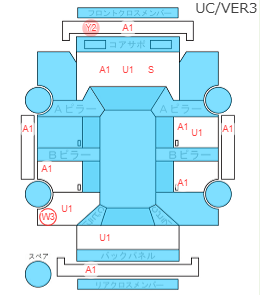 Body condition diagram (damage marks, Japanese labels)