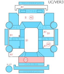 Body condition diagram (damage marks, Japanese labels)